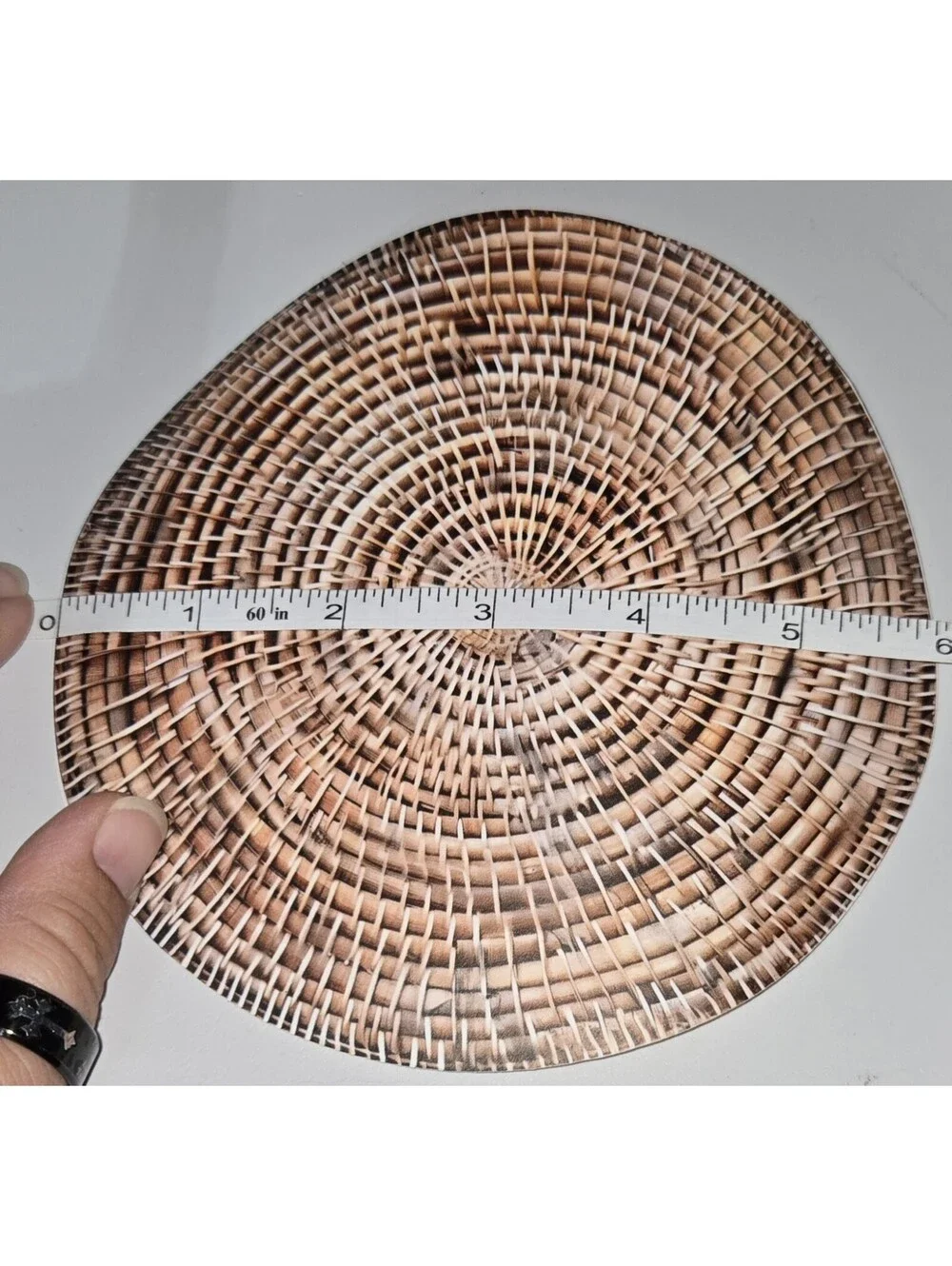 No Glue Boho Basket Flat Wall Decals Set Of 10